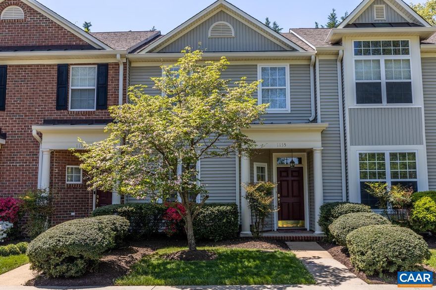 Recently remodeled and well maintained 2br 2.5 bath townhome in the sought after Hollymead Subdivision.  This home boast Two large bedrooms, one with vaulted ceilings and both have private full bathrooms.  New Luxury vinyl plank flooring on the main level and new carpet & vinyl upstairs. A cozy gas fireplace in the living room.  The kitchen offers upgraded stainless steel appliances and a pantry.  Patio in back with scenic forest view and storage closet.  This neighborhood offers miles of walking trails, several lakes and minutes away from Hollymead Town Center shopping and dining.  HOA includes pool access, play area, yard maintenance and trash pickup.  Don't miss out on this charming town home! Shown by appointment only.,Fireplace in Living Room