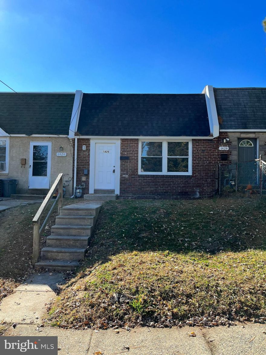 House has just been rehabbed and is ready to go! Three bedrooms and one bath located in Linwood. Brand new kitchen, bath, carpets, flooring and appliances. Tastefully renovated kitchen includes microwave , stove, garbage disposal, dishwasher and refrigerator and washer dryer in mud room. First floor includes kitchen, spacious living room and one bedroom. Upstairs you'll find two bedrooms and a gorgeous new full bath. Just outside the kitchen is a lovely backyard. First month, last month and security deposit required. Tenant responsible for PECO, AQUA, lawn care, snow removal, renter's insurance, and cable tv. No Smoking. Dogs allowed on a case-by-case basis. No cats. Landlord believes tax records on property sq. footage to be incorrect and is working to clarify that with the township. He believes it is 900 sq ft by his own measurements.