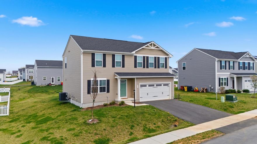 4 LARGE BEDROOMS, 2.5 BATHS, FULL BASEMENT & BONUS/FLEX ROOM! 
NEW FLOORING AND PAINT THROUGHOUT HOME!

Welcome Home to this beautiful “Almost New” Colonial in the highly sought-after Cardinal Pointe community in the Falling Waters District! This gorgeous home features 4 spacious bedrooms, 2.5 baths, and a full unfinished basement just waiting for your personal touch and future expansion.

Step inside and you’ll immediately notice the fresh updates throughout, including brand new LVP flooring, new carpet on the staircase to the upper level, and fresh paint throughout the home. The property has been professionally cleaned and the HVAC system inspected, making this home truly move-in ready!

The bright and open layout offers comfortable living space for everyday life and entertaining. The unfinished basement provides incredible potential for a future rec room, home gym, office, or additional living space.

Location is everything, and this home delivers! Conveniently located less than one mile from I-81 and Spring Mills, you’ll enjoy quick access to shopping, restaurants, medical facilities, and commuter routes.

Why wait to build? THIS HOME IS READY FOR YOU TO MOVE IN!!! 

Come see for yourself everything 310 Otero Lane has to offer and imagine calling it home.