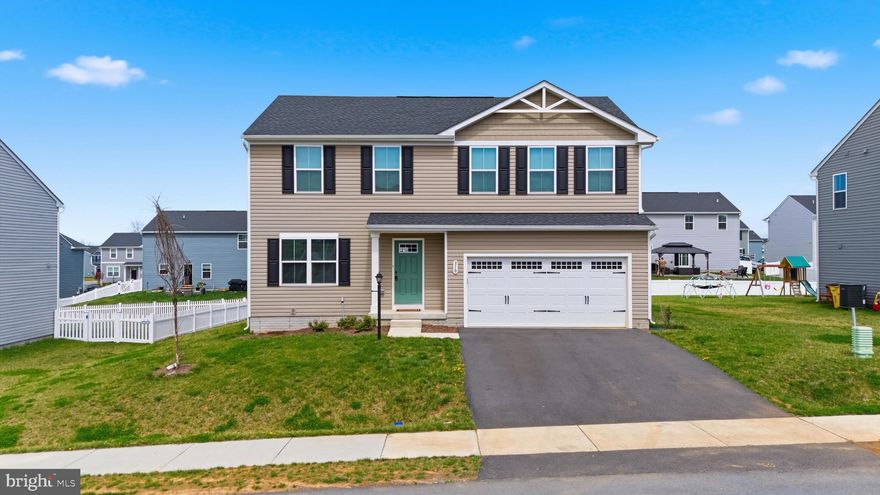 Welcome to this beautiful “Almost New” Colonial in the highly sought-after Cardinal Pointe community in the Falling Waters District! This gorgeous home features 4 spacious bedrooms, 2.5 baths, and a full unfinished basement just waiting for your personal touch and future expansion.

Step inside and you’ll immediately notice the fresh updates throughout, including brand new LVP flooring, new carpet on the staircase to the upper level, and fresh paint throughout the home. The property has been professionally cleaned and the HVAC system inspected, making this home truly move-in ready!

The bright and open layout offers comfortable living space for everyday life and entertaining. The unfinished basement provides incredible potential for a future rec room, home gym, office, or additional living space.

Location is everything, and this home delivers! Conveniently located less than one mile from I-81 and Spring Mills, you’ll enjoy quick access to shopping, restaurants, medical facilities, and commuter routes.

Homes in Cardinal Pointe don’t last long, especially ones this fresh and well maintained! Why wait to build or for a seller to move out! THIS HOME IS READY FOR YOU TO MOVE IN!!! 
Come see for yourself everything 310 Otero Lane has to offer and imagine calling it home.