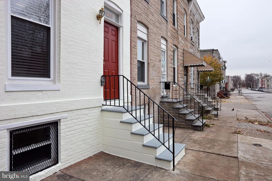 Ideal investment property.  Located moments from Mt. Clare Junction Shopping Center, close to bus line and downtown.  Long term tenant wishes to stay.  Double hung replacement windows, central air conditioning, partially finished lower level, wall-to-wall carpet throughout. Home inspections welcome for informational purposes only. Sold "as is".