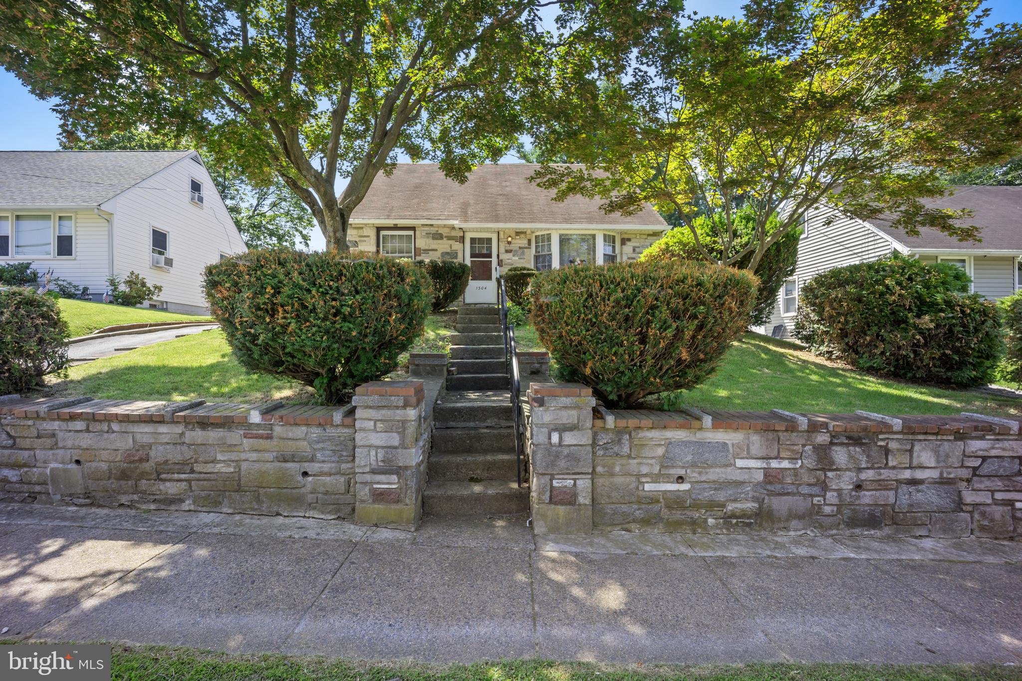 Welcome to this charming Cape Code style home. This property features three good size bedrooms with one conveniently located on the first floor and two on the second floor. There are two bathrooms, also one on the first floor and one on the second floor. The living areas include a nice size living room, formal dining room, eat in kitchen and first floor family room with a brick fireplace, perfect for relaxing. The finished basement offer additional living space, complete with a second fireplace and bar, ideal for entertaining.
There are several possibilities for a home office.
The first floor bedroom , the corner of the first floor family room, and there’s also another nice area in the finished basement.
Outside you will find a front flagstone patio even if youand large rear yard perfect for outdoor activities. Don't miss the opportunity to make this house your home.