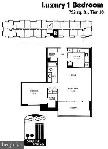 SKYLINE PLAZA - Residential Lease