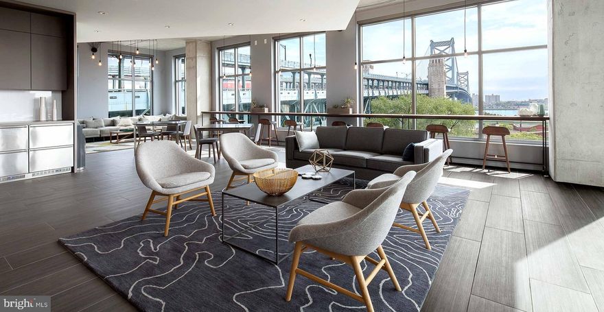 Bridge On Race is Philadelphia's only amenity-packed, LEED Gold boutique high-rise and offers thoughtfully-appointed apartments in a rental building designed for modern living in Old City. The architecture bridges the charm of Old City with modern design and amenities, tying classic aesthetics with considered, contemporary architecture. Bridge offers its residents a unique lifestyle with a plethora of services and amenities, such as an expansive 8,000 sf outdoor garden terraces with private grilling areas, a rooftop deck with the best views in Philadelphia, state of the art fitness center, resident lounge, and much more. ** Photos are of model units ** Pricing and availability subject to change on daily basis ** Parking may be available for additional fee **