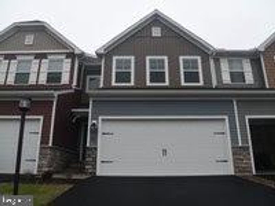 This home is waiting for it's new owner.  In the popular Eagles Crossing development, home offers 3 bedrooms and two full baths on the second floor and a powder room, large kitchen, breakfast room, foyer and family room on the first floor.  Large open floor plan with nine foot ceilings first floor and luxury vinyl plank throughout most of the main floor areas. Basement is full daylight with windows that bring in lots of natural light.  This basement could add lots of additional living space if you want to finish it.  Home has a passive radon system.  Microwave vents to outside.  Home offers lots of light!
