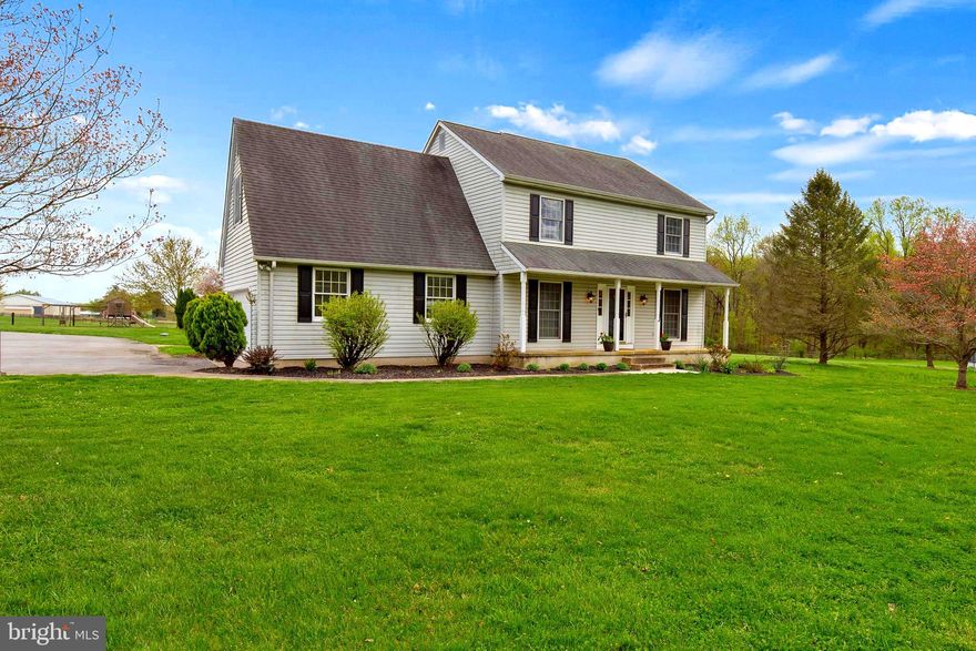 This 5-bedroom home with finished basement offers an amazing opportunity.  The spacious eat-in kitchen has plenty of cabinet space, beautiful wood flooring, and well-placed windows offering lovely views of the private back yard.  Off of the kitchen, the great room will provide many cozy moments snuggling in your comfy chair close by the brick fireplace.   From the great room, beautiful views of a crystalline pool invite you to step outside and enjoy your private oasis created by mature landscaping and generously sized pool deck.  Enjoy drinks and prepare light fare from the pool house kitchenette, which also includes a full bathroom to make life easy.  Upstairs you will find your large master suite, which boasts a sitting room with skylights and walk-in closet.  Two additional bedrooms share a hall bathroom.  The fourth and fifth bedroom share another full bathroom.  All rooms are generously sized with ample closet space.  In addition to the great room and kitchen on the main floor, the dining room and living room provide ample space and floor plan to make entertaining easy.  The lower level has three finished rooms and additional carpenters workbench.  Enjoy this property with easy access to I-95, Route 40, and the Elk River.  You won't find a property like this often... make it your home!