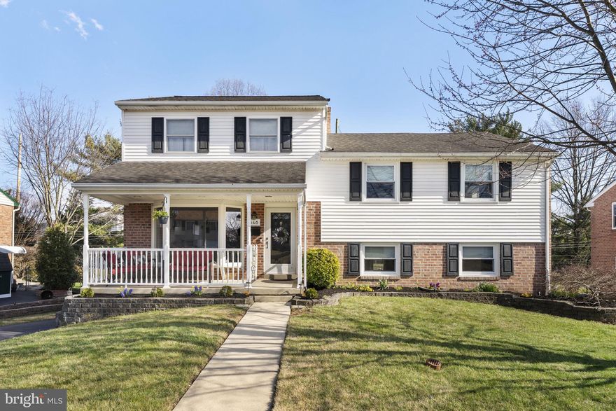 Golf Course Views & Luxurious Upgrades in a Prime Springfield Location!

Experience modern living in this beautifully renovated 4-bedroom, 3.5-bathroom home, perfectly situated behind the prestigious Springfield Country Club, within Springfield Township and the highly rated Springfield School District. Boasting a 2-car garage, in-ground swimming pool, three-season sunroom, fully updated kitchen (2016), expansive primary suite addition (2000), and a finished basement with wet bar—this home truly has it all. You're welcomed by a charming covered front porch that leads into a warm and inviting main level. The living room offers a cozy gathering space, highlighted by crown molding, a convenient coat closet, and a bright bay window that fills the space with natural light. The kitchen showcases sleek quartz countertops, recessed lighting, and modern appliances (all updated within the last 10 years). Adjacent to the kitchen, the dining area provides a perfect setting for everyday meals or entertaining, with hardwood flooring that flows seamlessly throughout the main level. The upper level—a thoughtfully designed addition completed in 2000—is entirely dedicated to a luxurious primary suite. This private retreat features soaring cathedral ceilings, three closets (including a walk-in and two with mirrored sliding doors), dual ceiling fans, and generous space throughout. The ensuite bathroom is equally impressive, offering a freestanding soaking tub, dual vanity, and a beautifully tiled walk-in shower, enhanced by a picturesque window that fills the room with natural light. Just one level below, you’ll find a second primary suite featuring a sizable closet, plush carpeting, and an abundance of windows. The ensuite bath includes a fully tiled walk-in shower and updated fixtures. Two additional spacious bedrooms and a tastefully remodeled full hall bathroom complete this level. Downstairs, entertain effortlessly in the finished basement, which includes a quartz wet bar, a cozy gas fireplace, and a spacious family room. A tiled laundry/mudroom adds functional appeal with access to a half bath and an enclosed three-season sunroom. This sun-filled space features a charming brick accent wall, vaulted ceiling with fan, and multiple windows—perfect for morning coffee or quiet relaxation. From the sunroom, step out onto the wrap-around deck, then down to the patio and private in-ground pool—an entertainer’s dream and your personal backyard oasis. The fully fenced-in yard provides privacy, while the fence opens to reveal access to the two-car garage complete with built-in cabinetry, a workbench, and a concrete drive. Additional highlights include fresh paint throughout the home (2024), a security system, brand-new gas furnace and water heater (2024) and all three bathrooms updated in 2023. Ideally located near a variety of restaurants, shops, the Springfield YMCA, Springfield Mall, Smedley Park, and with quick access to Interstate 476, this home offers effortless commuting and unmatched convenience. Don’t miss your opportunity to own this one-of-a-kind property—schedule your private showing today!