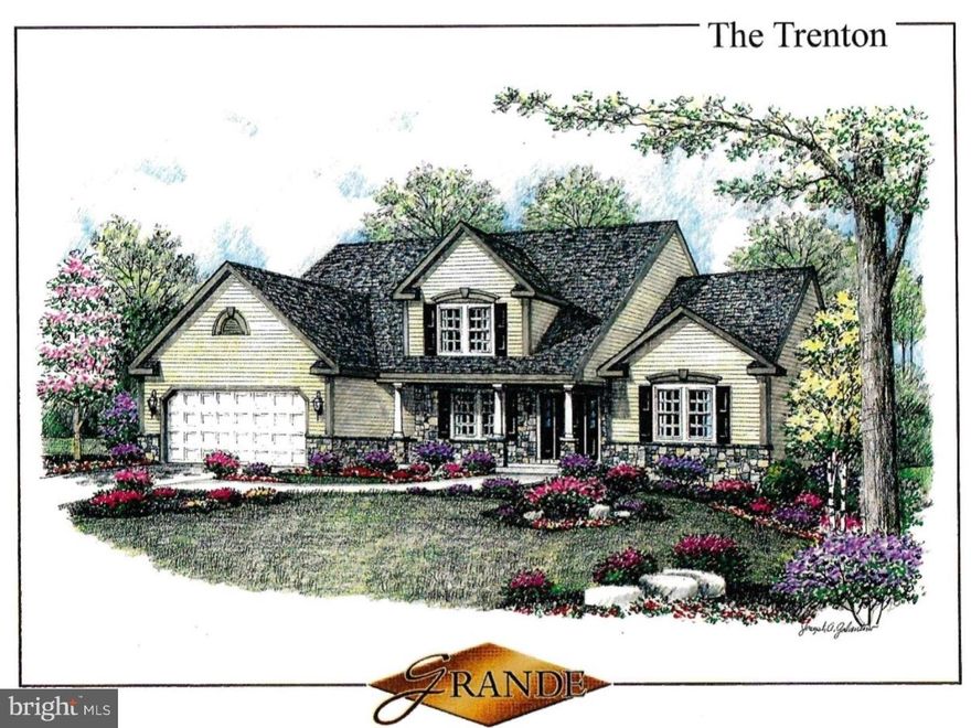 New upscale community by Grande Construction in Fleetwood, PA.  This 4 BR 2.5 BA stylish "Trenton" model with side-entry garage is in walking distance to schools, park and community pool. Spacious flowing floorplan.  Master bedroom has fantastic master bath with custom shower and large walk-in closets.   Many more models also available on additional lots.