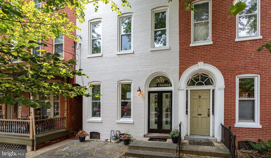 Location, Location, Location! Welcome to 510 W Chestnut Street, a stunning, fully renovated home in the highly desirable Chestnut Hill neighborhood of Lancaster City. This 3-story beauty blends its historic charm with modern updates and is just steps away from Lancaster’s best restaurants, shops, coffee shops, and more!

Inside, you’re greeted by an inviting entryway with elegant French doors that lead into a bright and spacious living room, highlighted by floor-to-ceiling windows and an exposed brick staircase. The main floor features new engineered hardwood flooring and a beautifully updated kitchen complete with granite countertops and stainless steel appliances. 

Offering 4 bedrooms and 2 full bathrooms, this home provides generous space across three levels. Upstairs, luxury vinyl plank flooring flows throughout the second and third floors, and the convenience of a dedicated laundry room on the second level adds everyday ease.

Enjoy your own private, fenced-in backyard oasis featuring a large deck and low-maintenance turf.

Don’t miss your opportunity to own this move-in ready gem in one of Lancaster’s most sought-after neighborhoods!