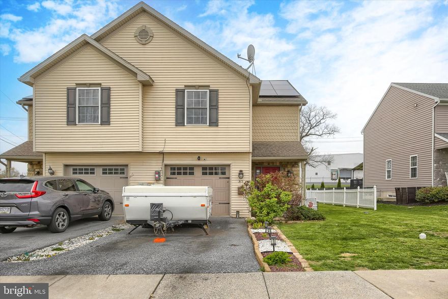 Welcome to this beautifully maintained semi-detached home offering 3 bedrooms, 2 full baths, and 1 half bath with a modern, open-concept layout designed for today’s lifestyle. The main living area flows seamlessly into a stylish kitchen featuring stainless steel appliances, making it perfect for both everyday living and entertaining. The fully finished basement provides additional living space ideal for a family room, home office, or entertainment area. Upstairs, you’ll find three spacious bedrooms, including a comfortable primary suite with walk in closet and private bath. Step outside and enjoy the convenience of being just minutes from the Rails to Trails and the Historic Union Canal—perfect for walking, biking, and enjoying the outdoors. This home is also ideally located near shopping, schools, and major roadways, making daily life easy and accessible. If you're looking for a move-in ready home with space, style, and location—this one checks the boxes.