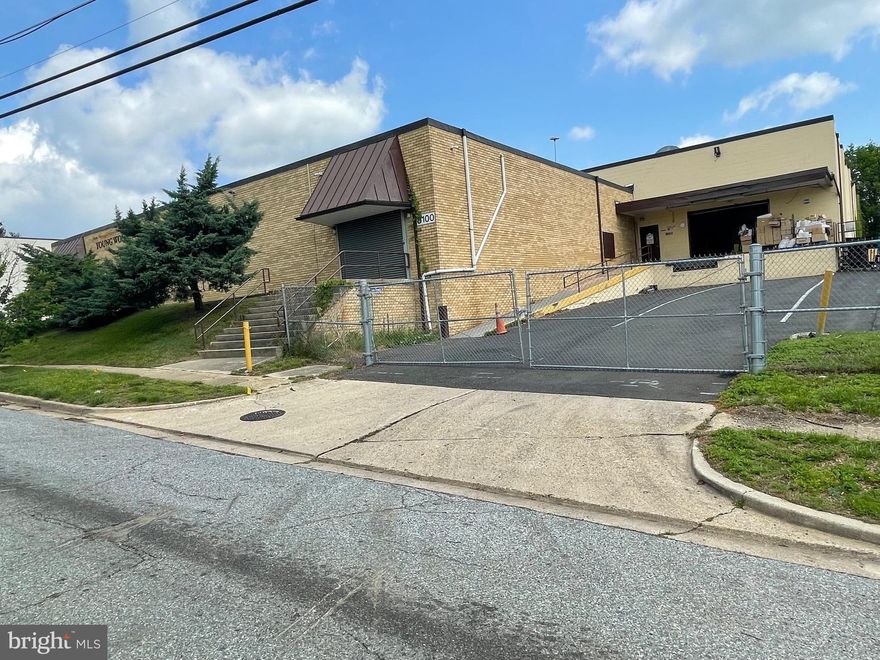 A unique opportunity to acquire 19,680  SF Freestanding just four mile outside of the border of D.C.  Food Distribution Warehouse with (2) loading docks and 2,500 SF walk-in cooler space on the premises. The site is comprised of 12,000 SF of warehouse space with 18 ft ceilings, and 5,000 SF of showroom/office space with central HVAC, and 2,400 SF Fenced out-side Storage. The building is efficiently designed for storage/distribution of cold/dry/food products. The property conveys with ample free surface parking on both sides of the building, with fenced parking to the west. Don't miss your chance to make it yours!