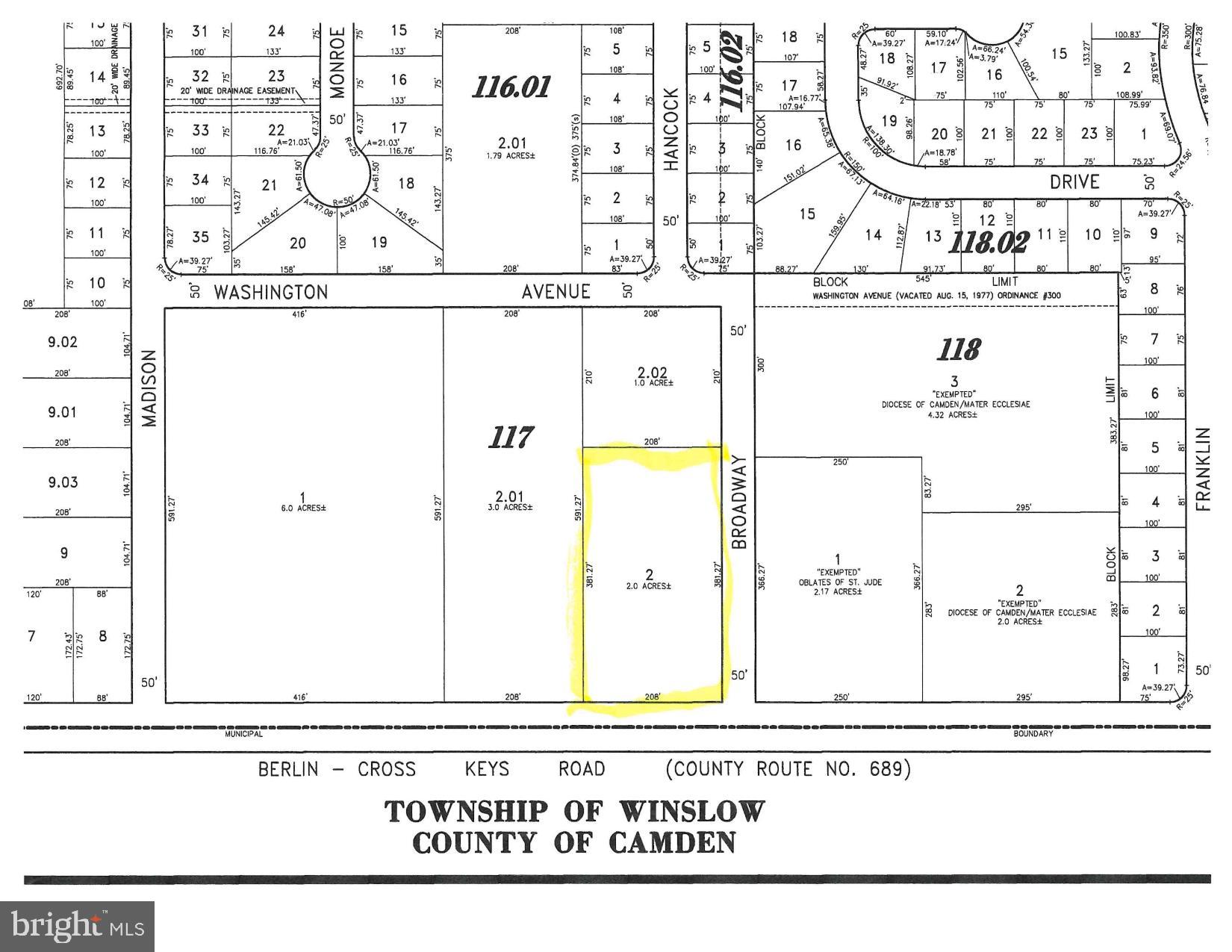 Photo 1 of 1 — 277 CROSS KEYS ROAD, PINE HILL, NJ 08021