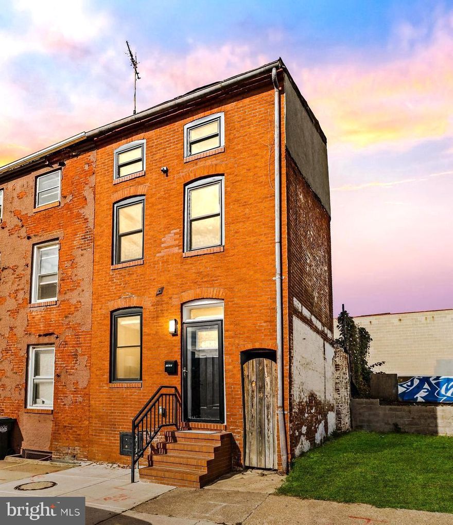 Welcome to 1310 Gough Street, a beautifully renovated 3 bedroom, 1.5 bathroom townhome in Baltimore’s sought-after Little Italy and Fells Point area, updated in 2022 to blend modern elegance with cozy city living. This three-level home features a welcoming layout, with the main level boasting an updated full bathroom and a comfortable living space perfect for relaxation. On the first upper level, you will find two spacious bedrooms along with a convenient half bathroom, providing both privacy and comfort. The second upper level is dedicated to a large third bedroom, making it ideal for guests, a home office, or a personal retreat. Situated in a prime location, this townhome is just minutes from Harbor East Marina, the Pier Six Concert Pavilion, and the Historic Ships of Baltimore. It is also a short distance from Camden Yards, the Baltimore Convention Center, and the Walters Art Museum, with the convenience of Baltimore-Washington International Airport only ten miles away. Enjoy everything Baltimore has to offer with this meticulously updated, move-in-ready home, positioned in the heart of historic charm and vibrant city life.