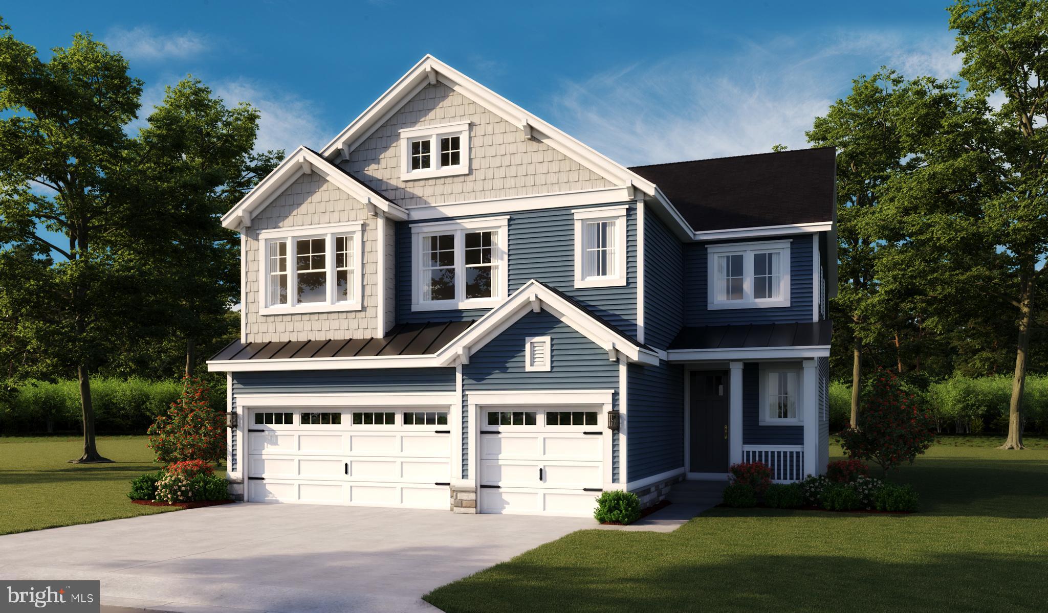 This Yorktown home offers an expansive entertaining space at the back of the home: the great room with a fireplace, dining room overlooking the backyard, and the kitchen with a large center island. The 3-car garage leads to a convenient mudroom with walk-in closet and optional keydrop, a powder room and a private study. On the second floor, there's an immense loft surrounded by three bedrooms, a shared bath, a laundry room and a primary suite with its own bath and spacious walk-in closet. This home includes a sunroom and finished basement with a bathroom.