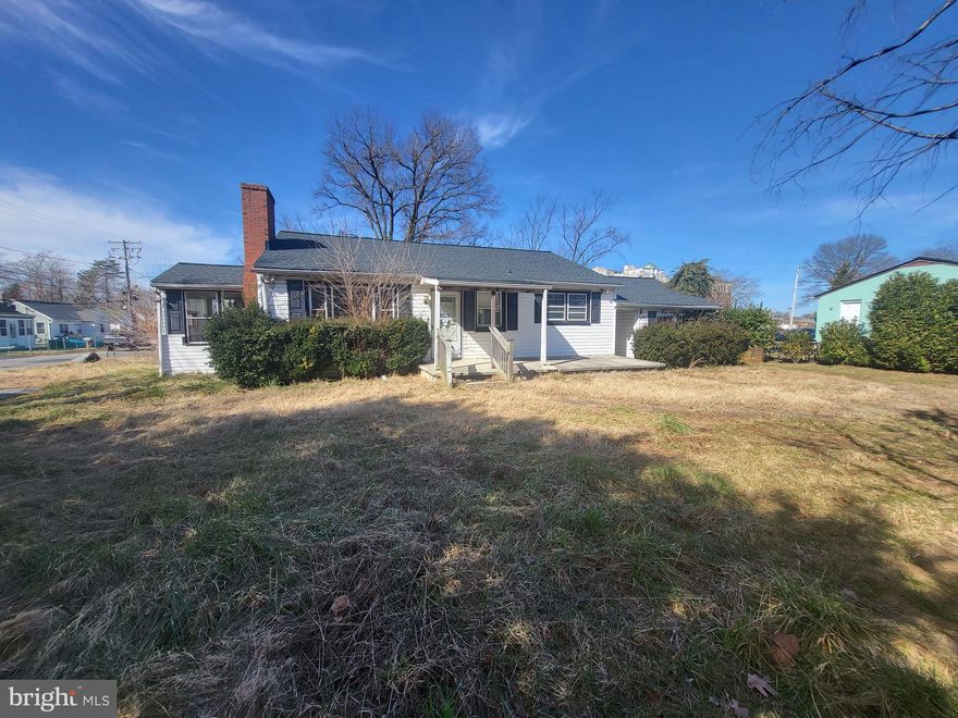 This is a Fannie Mae Reverse Mortgage Foreclosure.  Great opportunity for a commercial corner lot building in the city of Annapolis.  Property is zoned B2.  This is zoned for small office.  The property is also known as Old Solomons Island Road.   Property is a rancher, full basement, no walk out.  There is a semi-connected additional space.  There is a gravel parking spot in the front right and side left.  Covered front porch and side rear deck.   Property backs to small strip mall.  Main level has large living area with fireplace, side enclosed porch, 2 large office areas, full bath and kitchen.  Property has a shed in the rear.  Please review loaded documents.  All showings require signed Hold Harmless.