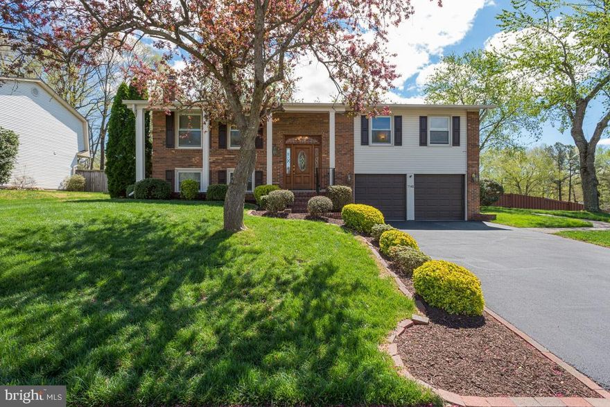 Beautifully updated 4 bedroom home on incredible corner lot! Gorgeous high quality home, carefully maintained and loved throughout!  Over 2,000 sq ft featuring high end kitchen remodel with granite counters, decorative stone & glass tile backsplash, contemporary style self-closing cabinets with interior & under cabinet lighting, Jenn Air stainless steel appliances, maple hardwood floors, and recessed lighting. Large living room with decorative crown molding. Master bedroom features access to gorgeous remodeled bath! Master bedroom and dining room both have Pella sliding glass doors leading to huge private deck and backyard! Full bath on upper level features granite vanity, oversized tub with tile surround, and tile flooring. 2 spacious secondary bedrooms also on upper level. Downstairs you will find a family room with gas fireplace, a spacious 4th bedroom, full bathroom with walk in shower, and kitchenette. Lower level could be used as an in-law suite - designed for access without steps! Huge flat backyard is fully fenced and features a brick paver patio and 2 sheds. Oversized 2 car garage and large driveway. Newer furnace and heat pump. Windows on upper level replaced in 2015. Walk to metro bus stops. Minutes to VRE, Metro, FFX parkway, 95/395, and Springfield Town Center. West Springfield pyramid. Beautiful home and fantastic location - WELCOME HOME!