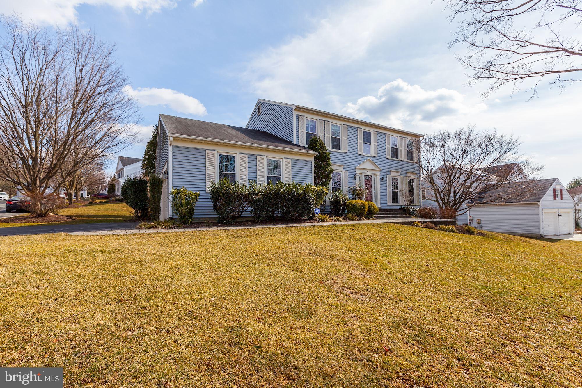 Stunning, well-maintained 4-bed 2.5-bath home on CORNER lot on peaceful cul-de-sac! Large windows flood this home with sunlight. Over $75K in upgrades throughout including fully renovated kitchen, master, and guest baths. Kitchen boasts spacious cabinetry, breakfast bar, upgraded counters, and all stainless-steel appliances. Cozy up under cathedral ceiling by living room gas fireplace, or relax on flagstone patio surrounded by professionally landscaped yard. Large master bedroom features en-suite spa-like bath with additional shower and walk-in closet. Finished basement with rough-in for additional full bath. Possible 5th bedroom/den on main level. 2-car attached garage plus driveway for parking. Unbeatable neighborhood amenities include pool, tennis courts, basketball courts, and tot lots. Convenient to Glenmont Metro, dining, shopping, parks, and ICC!