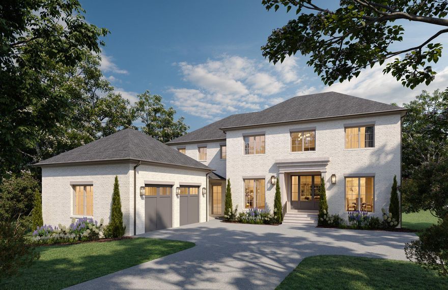 Pre-Sale Opportunity: Architectural Masterpiece in Arrowood
<br> <br>
Nestled on a premier, level 0.57-acre lot in the prestigious Arrowood subdivision, this exquisite new construction estate designed by renowned GTM Architects (completion 2027) embodies the pinnacle of luxury living. A harmonious blend of traditional and transitional design, the residence boasts a commanding, all-brick exterior, an elegant cast stone entry porch, and meticulously curated finishes across four spectacular levels.
<br> <br>
Inside, a grand center-hall foyer is flanked by formal living and dining rooms, flowing seamlessly into an expansive family room and a chef’s gourmet kitchen outfitted with a butler’s pantry and custom built-ins. Designed for effortless multigenerational living and unmatched privacy, the estate features 8 spacious bedrooms—each with an ensuite bath and walk-in closet—plus two elegant powder rooms.
<br> <br>
The Ultimate Entertainment Oasis - The fully finished, daylight lower level features soaring 10-foot ceilings and is primed for world-class leisure: a state-of-the-art integrated surround sound system in the recreation room, a sophisticated custom bar overlooking the dedicated golf simulator room, and a professional exercise room.
<br> <br>
Attic-Level Wellness Retreat - Escape to the top floor, a thoughtfully designed wellness space illuminated by three large skylights (two south-facing). This level features a private sauna, a convenient beverage bar, 6th bedroom up, and a full bathroom complete with an oversized tub and shower.
<br> <br>
Resort-Style Outdoor Living - Transition outdoors to your private paradise, featuring a heated saltwater pool, beautifully landscaped grounds, and a pool bar. Enjoy twilight entertaining on the screened porch with grilling area, or central covered porch with skylights, fully illuminated by custom exterior lighting.
<br> <br>
Uncompromised Luxury & Convenience - Elevator serving multiple levels for long-term accessibility.
<br> <br>
• 4-Car Garage Capacity: Oversized attached garage with 12-foot ceilings, perfectly outfitted for stacking lifts, plus side bay and abundant overhead storage.
<br> <br>
• Smart & Secure: Advanced security measures, central vacuum system, dual-level laundry rooms, and 3 cozy gas fireplaces.
<br> <br>
Experience the epitome of modern sophistication, where every detail can be tailored for the discerning homeowner. Note: Final pricing depends on selected options and lot settlement timing.