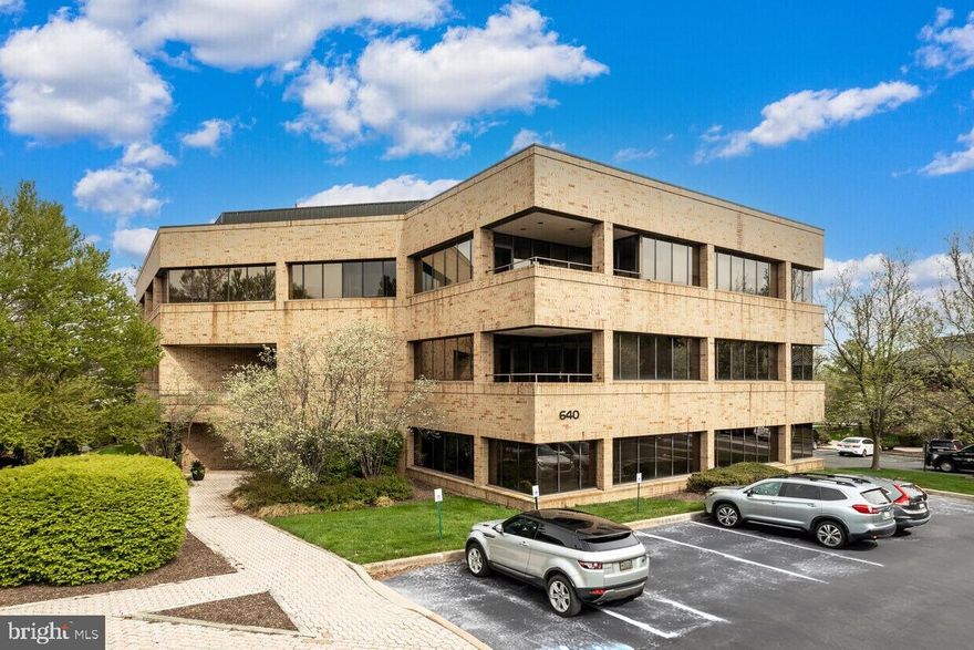 3 floor modern office building with smaller floorplates of 9k SF which are perfect for an entrepreneur’s smaller company.  In great Blue Bell location convenient to highways and near Wings Field in Sentry Office Campus.  One floor outfitted with modern cubes and furniture for quick move-in possibilities.  First floor sliced into three smaller suites which can be leased out to provide user/owner with rental income while using 2nd & 3rd floors for own operations.