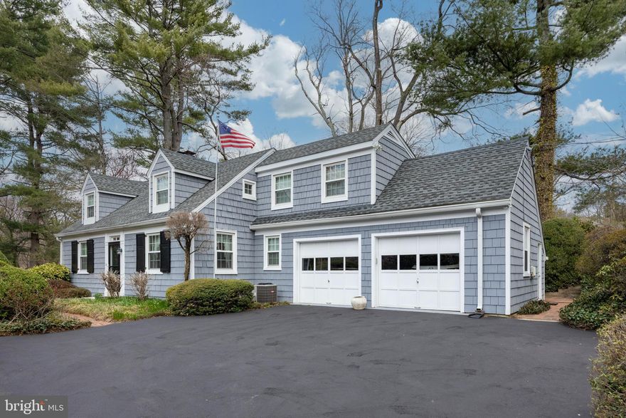 Welcome to this stunning home in the heart of Gladwyne, offering the perfect blend of elegance, comfort, and modern amenities. Nestled on a lush, one-acre lot, this beautifully landscaped property features exquisite plantings, creating a serene, private oasis. The home boasts 3 spacious bedrooms, 3 full baths, and a convenient half bath, making it ideal for both everyday living and entertaining.
Step inside to discover gleaming hardwood floors that flow throughout the main living areas, adding warmth and sophistication. The inviting living room features a gas fireplace, perfect for cozying up during colder months. The chef's kitchen is a true standout, with top-of-the-line appliances including a Wolf cooktop, a sleek Wolf wall oven, a Sub-Zero refrigerator, and a Bosch dishwasher, ensuring that your culinary endeavors are always a delight.  Outside, you'll find your own private retreat with beautifully designed patios, offering a perfect setting for outdoor dining, relaxation, or entertaining. A custom paver and stone feature, expertly crafted by Waterloo Gardens, adds an extra layer of charm and elegance to the landscape, making this home truly special.  This property seamlessly combines luxury and comfort in a coveted location, providing an exceptional living experience.