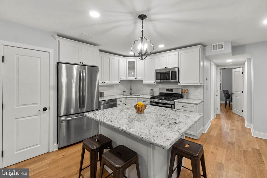 Searching for a fully renovated condo in the heart of Arlington? Look no further! This spacious two bedroom condo offers an open kitchen concept with a large island that’s perfect for cooking and entertaining. It has a private entrance so you don’t have to pass through building doors or use the elevator to access the unit. It blends the independence of a single-family home with the community benefits of a small condominium and city living. It’s a commuter's dream walking distance to Courthouse Metro, Mom's, Giant, The Italian Store, Starbucks, Bike Shop, & Rosslyn / Courthouse / Clarendon business corridor. In addition, you’ll have quick access to bike trails, e-bikes/scooters, bus lines, route 29 and 66.  Come check it out! Open House Sunday 5/1/22 from 1-4 pm. Offer deadline has been set for 10 am Thursday 5/5/22.