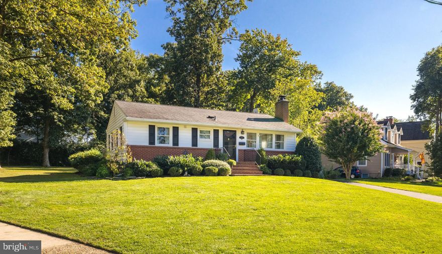 102 Oak Street is perfectly positioned on the crest of Center and Oak streets, central to Vienna’s best attractions. This charming ranch-style home rests on an oversized lot framed by mature oaks and is surrounded by impressive homes all around. This loved, and cared-for Vienna Woods classic would make a great family home for any Vienna fan that enjoys a stroll to the center of town or desires outstanding schools. All this, with the security of lasting value, and where any top builder would love to showcase their finest design. The owners have maintained the original oak floors, upgraded the electrical system, and recently replaced the central gas heat and air conditioning. The deck understructure looks good but replacing some top surface planks will be a small project. This home is being offered as-is. The bathrooms and paint look great, and the downstairs rec room has been remolded, complete with recessed lighting. 102 Oak Street is the ideal place to live, expand or build.