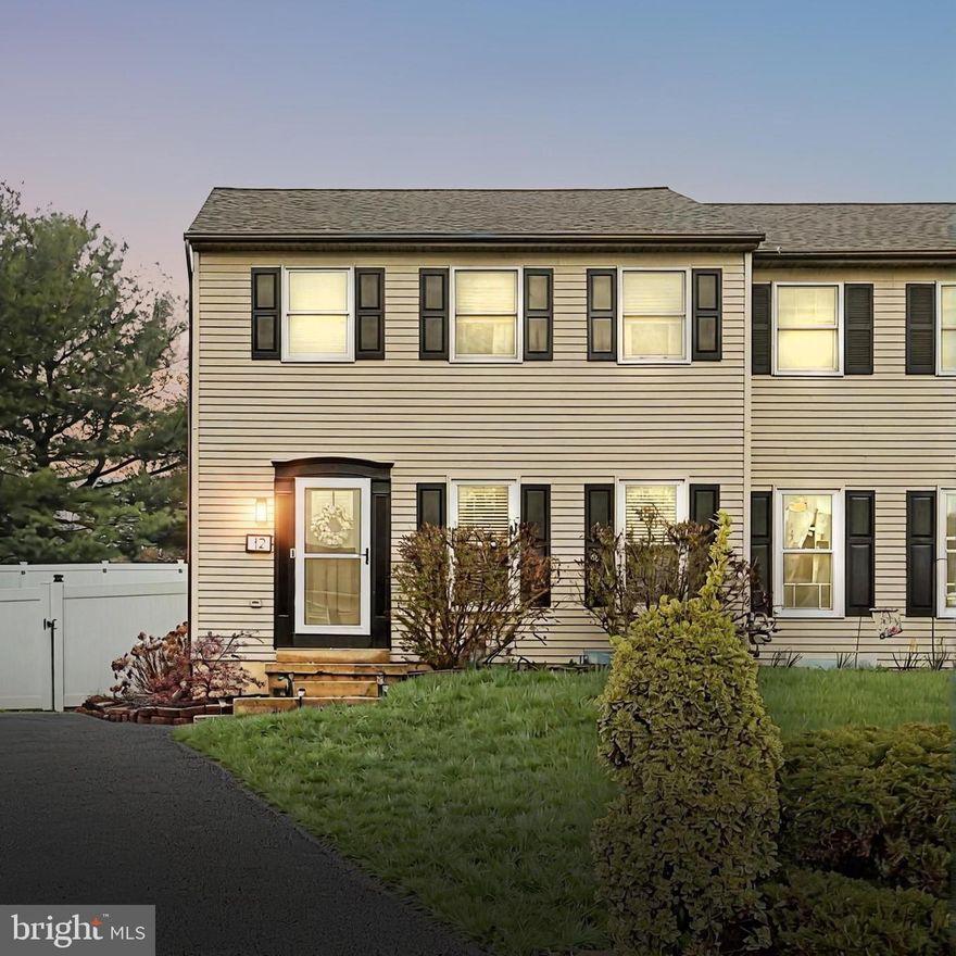 Welcome to 12 Steeple Avenue, a  beautifully maintained semi-detached home in Dallastown schools— a perfect blend of comfort, charm, and modern upgrades.  This move-in ready property will truly check most of your boxes!  This home offers 3 bedrooms and 1 and half baths. The kitchen has been thoughtfully upgraded with granite countertops, a stylish tile backsplash, and sleek stainless steel appliances — a true highlight for anyone who loves to cook or entertain.  The finished basement provides additional living space, perfect for a home office, rec room, or guest area. Outside, you’ll find a fully fenced-in yard featuring vinyl privacy fencing — ideal for pets, outdoor entertaining, or simply enjoying your own private space.  Situated in a welcoming neighborhood with NO HOA this home has other great features such as central AC and newer storage shed. 
 Whether you're a first-time buyer or looking to downsize without sacrificing quality, this home is a fantastic opportunity. Schedule your showing today — homes like this don’t stay on the market long!