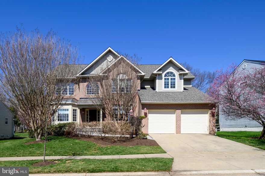 Gorgeous 4 bedroom/3.5 bath Colonial located in the Emerson community of Laurel.  This spacious home offers a two story foyer flanked on one side by a spacious living room and the other side by a formal dining room.  The two story family room features soaring ceilings, striking Palladian windows with etched glass accents and a gas fireplace.  The main level also includes a library/office/den with doors to both the living room and to the family room,  gourmet kitchen with granite countertops, a center island with electric cooktop, table space and slider to rear yard with patio as well as a guest bath and laundry/mud room with utility sink. 

Upper level is complete with 4 generous size bedrooms including the primary bedroom with two walk-in closets and a private primary bath featuring dual vanities, walk in shower and separate soaking tub.  Additional 3 bedrooms and full hall bath with tub/shower combination compliment the upper level.  Both main level and upper level are finished with hardwood floors throughout.

The finished lower level provides a large open space for entertaining/recreation room. The space is very generous in size and there is an additional room for office/den, additional full bath and large unfinished area with an abundance of shelving and open space for storage.

Back yard space is almost completely fenced (3 of 4 sides) and includes patio space perfect for entertaining.  This home also features a 2 car attached garage and seller is offering a home warranty to transfer to buyer at settlement. Per the HCPSS website for school year 2026/2027, property falls within the area served by Gorman Crossing Elementary School, Murray Hill Middle School and Atholton High School. Subject property improvements include new roof (less than 2 weeks old), new carpet on stairs to basement, patio and front walkway redone in 2025 and one of the two HVAC's (dual zoned) replaced less within the last 5 years.