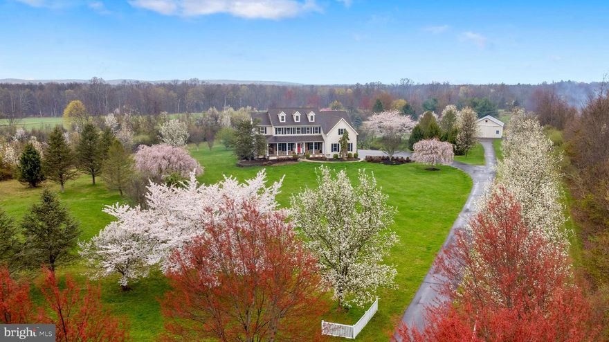 Private 11.95-Acre Property with Homestead Potential – Perfect for a Small Farm
If you've been dreaming of creating your own private homestead, this 11.95-acre property offers the ideal starting point. Peacefully tucked away, the land provides both privacy and possibility. With plenty of open space and natural beauty, it’s well-suited for small farm animals and horses.  There is ample room to build gardens, barns, coops, and more. Whether you want to establish a hobby farm, grow your own food, or simply enjoy a quieter, self-sufficient way of life. This property also offers a stunning 5-bedroom, 4.5-bathroom home. From the moment you step into the grand foyer, you'll be pleased by the spacious and well-designed layout. The heart of the home is the two-story family room, featuring a wall of windows that floods the space with natural light and a cozy gas -fireplace. The gourmet kitchen boasts a large island, ample cabinetry, and opens to a bright sunroom, and a deck overlooking the serene property. Additional main-level highlights include a formal living room, dining room, private office and an au pair suite with a living room, kitchen, bedroom, 1 bath and its own private entrance. Upstairs, the owner’s suite is a true retreat, complete with a sitting area, two walk-in closets, a spa-like bath with a soaking tub, and its very own gas fireplace for added comfort.  Three bedrooms and a full bath finish the upper level. The finished walkout basement provides endless possibilities for a recreation room/home gym—complete with its own fireplace/wood burning stove for cozy gatherings. This property boasts a spacious 32x30 pole barn, with electricity and outdoor wood burner connectivity offering endless possibilities for entrepreneurs, equestrians and car enthusiasts alike. Additional amenities include; a 3-car garage and three zone heating/cooling installed in 2020.  This property is currently under Act 319 and has over 1,000 mature Norway Spruce & Douglas Fir Trees.