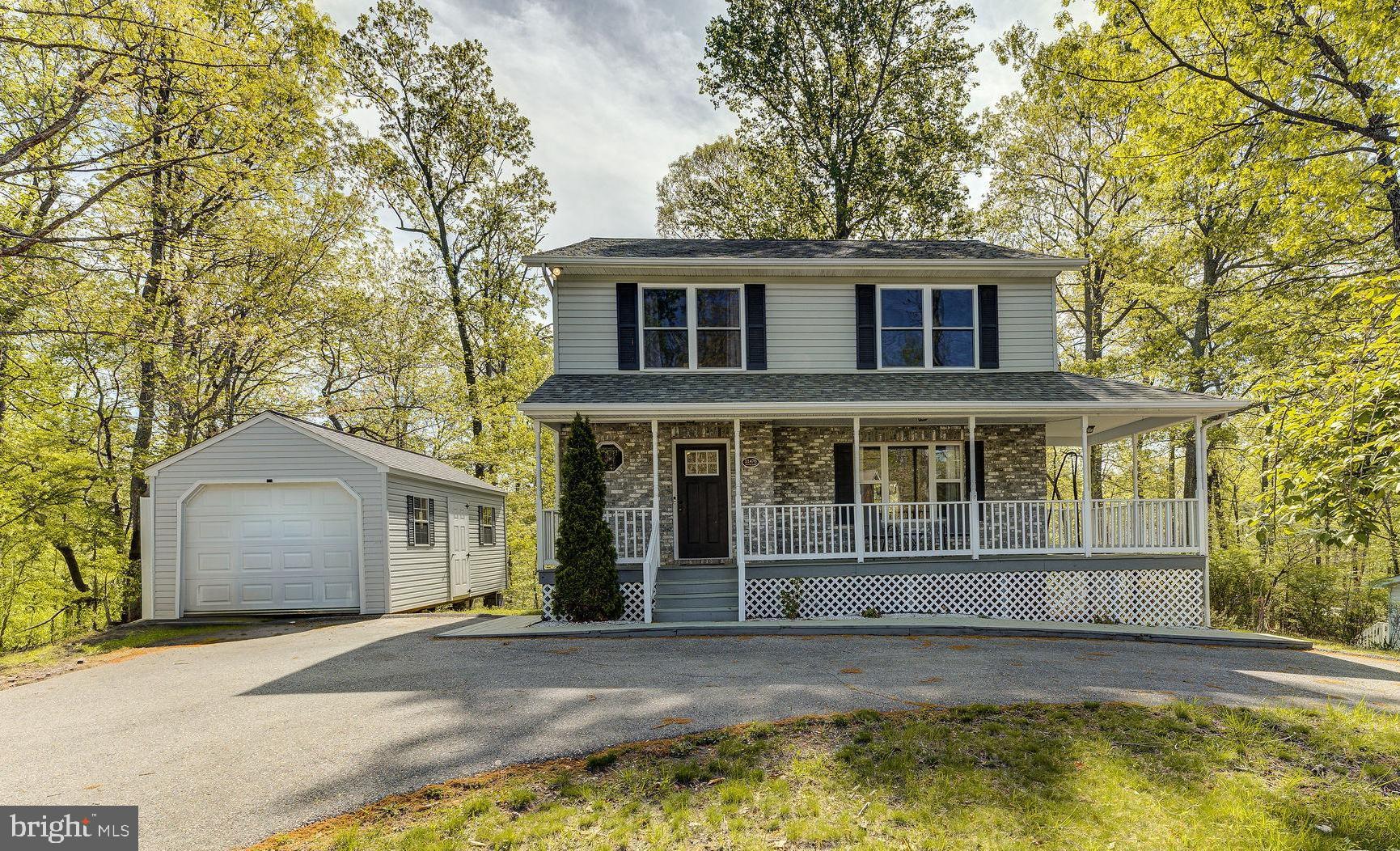 Welcome to Southern Calvert’s best deal on a single-family home! With over 2,700 square feet of living space, this charming colonial offers 4 bedrooms, 3.5 bathrooms, and flexible spaces to fit your lifestyle.
Step inside to find an eat-in kitchen with granite countertops, stainless steel appliances, and a walkout to the back deck. Upstairs, you’ll find three spacious bedrooms, including a sizable primary suite complete with a walk-in closet and ensuite bath.
The fully finished lower level features a fourth bedroom, a full bathroom, an additional living area, and walkout access to a private patio and backyard—a perfect setup for guests or multi-generational living.
Outside, enjoy a circular driveway with plenty of parking, a large shed with electric and garage door, an additional storage shed, and a peaceful backyard retreat. The covered front porch adds even more charm to this move-in ready home.
Homes like this don’t come around often—don’t miss your chance!