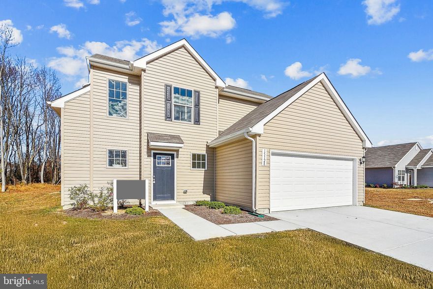 Builder is offering a 4.99% rate for using Builders preferred lender.  
Welcome to 15128 Tillery Pines Lane, part of the Hamlet of Tillery, a private enclave of 27 half-acre home sites, by Caruso Homes. The "Pride" model is a three-bedroom, two-story home that features a generous great room with living and dining areas, a first-floor powder room and a designer country kitchen including an island with breakfast bar and pantry. The owner’s suite includes a private owner’s bath and linen closet and the walk-in closet provides ample closet space. A full bath off the upper hall services the other bedrooms and a convenient second floor laundry with linen space. A two-car garage is included plus many more standard features. Living in Greenwood at the Hamlet of Tillery offers you a sparse suburban feel while still being close enough to amenities in the city as well as a variety of fine restaurants and shops. *Please note: Some images have been virtually staged to better showcase the true potential of rooms and spaces in the home. Located within 20 minutes driving distance to Harrington, Milford and Seaford, DE, as well as Denton, MD, and just over 40 minutes to the beautiful Delaware beaches!!