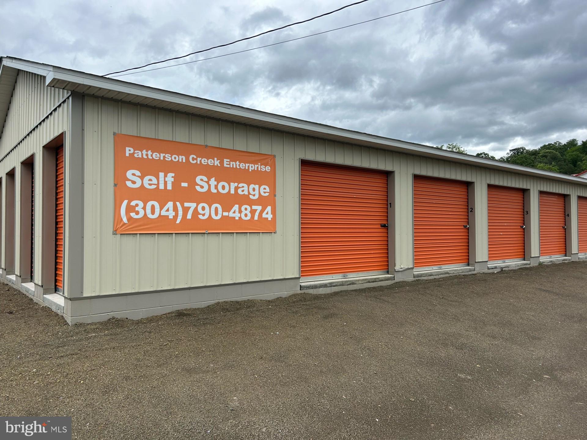 EXCELLENT BUSINESS/INVESTMENT OPPORTUNITY IN BURLINGTON, WV! CONSTRUCTED IN 2018 THESE SELF OPERATING, SELF-STORAGE UNITS ARE IN TIP TOP CONDITION! 39 TOTAL UNITS GENERATING AN ANNUAL GROSS INCOME OF $26,040 PER YEAR WITH AN ANNUAL NET INCOME OF OVER $24,000! IF YOU ARE LOOKING FOR A FUTURE NEST EGG THAT YOU CAN RELY ON DON'T LET THIS OPPORTUNITY PASS YOU BY. THIS PROPERTY WOULD BE AN EXCELLENT INVESTMENT FOR ANY UP AND COMING OR ESTABLISHED INVESTOR!!!!! ADD A NOTCH IN YOUR BELT WHEN YOU ADD THIS PROPERTY TO YOUR PORTFOLIO, TRULY A BUSINESS THAT PAYS FOR ITSELF AND THEN SOME! THESE ARE NOT YOUR AVERAGE STORAGE UNITS, THEY ARE WELL CONSTRUCTED TO STAND THE TEST OF TIME. NO VACANCY SINCE THEY WERE OPENED, 100% OCCUPANCY! I HAVE INCLUDED THE FINANCIAL INFO/RENT ROLL AND BUILDING SPEC SHEET IN THE PHOTOS AND UNDER THE DOCUMENTS.