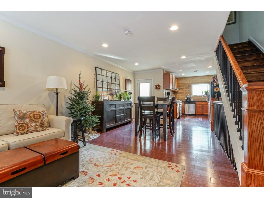 1916 Cambridge Street has OLD WORLD CHARM and much, much more! The original hardwood flooring gives the living space that earthy and homey sensation everyone longs for. The open concept living room space leads directly into the dining room and kitchen area. This home has a beautiful kitchen with all the modern fixins including tan wooden cabinetry, granite countertops, and stainless steel appliances with a range/hood over the stove. A stunning staircase and railing with hardwood flooring lead you up to the second floor landing. Three bedrooms including a master bedroom with an arched ceiling. The bedrooms are meticulously clean and have been kept beautifully through the years. Two full baths! The master bath is a sight to see ? featuring a walk-in shower stall and a bigger than spacious tub. Finished basements are always a plus! This space is carpeted and equipped with a washer and a dryer. Customize this space to your liking. There is a private backyard area, the perfect fit for that grill and table and chairs. This house echoes that feeling of home throughout, do not wait!
