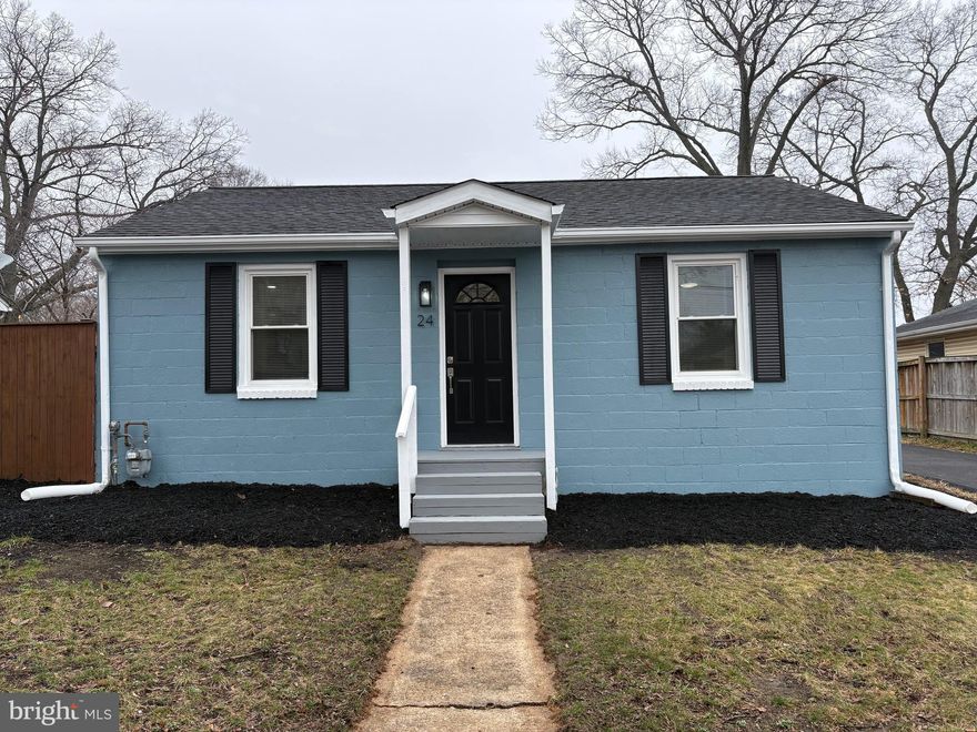 Come and tour this quaint yet amazing detached rancher in the highly desirable Glen Burnie Heights neighborhood! This home was totally redone with fresh paint, LVP flooring, plush carpet in the bedrooms, an open and spacious kitchen with all the bells and whistles, and a full bathroom tiled from floor to ceiling! The craftsmanship is second to none which makes this home ready for you to move right in. The kitchen features 2 tone shaker cabinetry with a custom tiled backsplash, sparkling white quartz countertops, matte black hardware, shiny new stainless steel appliances, and a peninsula with a breakfast bar and accent paneling. The home was painted in a light and neutral paint color. Recessed lighting throughout the living room and kitchen area provide great lighting alongside all the windows. Brand new HVAC including new ductwork was also installed in the home. To top it off, a new 75' asphalt driveway was freshly poured for you to fit 2 or 3 cars comfortably on. Lastly, this home has an open and spacious rear yard perfect for kids and / or your pets to play.  Ranchers like this one in Glen Burnie don't come by very often. Hurry up and make it yours! Seller is offering a new washer and dryer with a full price offer! Seller is the point of contact for this listing. Please contact the seller and not the listing agent with questions, feedback, or offers! The seller contact info is in the Agent Listing Remarks.