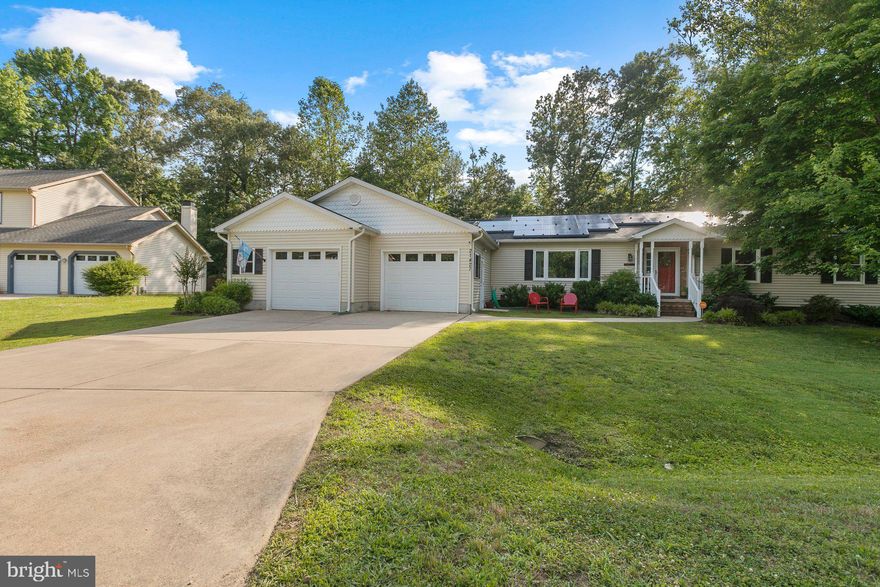 Come home to spacious luxury in this beautiful, fully remodeled 3 bdrm/3 full bath on a gorgeous private lot near base!  This home is completely move-in ready, remodeled and with a new roof, windows, water heater and much more!  Amazing indoor Endless Pool Swim Spa with cover in it's own pool room with full bath and closet!!!  Get your daily workout done at home and enjoy soaking in the heated spa in the evenings in the gorgeous pool room!  This home features luxury vinyl wood plank flooring throughout and fresh, neutral paint, as well as a custom built in wall unit in living room! Kitchen and baths have been updated and are absolutely stunning!  Kitchen features black Kenmore Elite appliances, neutral granite counters with bar, recessed lighting, 5 1/4" baseboard, coffee bar and beautiful walnut cabinets with built in pantry.  Baths feature tile and granite and updated fixtures.  Outdoors you can enjoy the gorgeous landscaping and gardens, double deck with higher deck off master bedroom,  water feature, retractable awning and two sheds for storage. The garage is oversized 2 car with storage and mud sink.  So much value in a convenient location at a wonderful price!  Book your showing today and call it home!