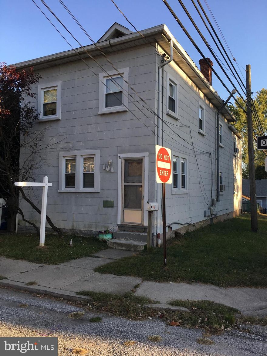 convenient location near 695 and 295. great investment property with two 3 bedroom units each with one bath.  long term month to month tenants in both units. Live in one rent the other.  special conditional use permit in place.  owner pays utilities up to 300.00 then is split between tenants.  Current lead certs available and has Baltimore county current inspections and license for 2 units. gross monthly income 2400.00 PM in place. Need 24 hours notice to show. agent is owner. agent available for showing most days but Fridays