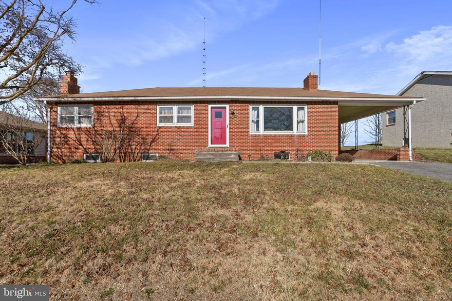 Welcome home to your very own piece of the American dream! This three bedroom, one full bath rancher is ready to be taken to the next level. Details matter and this won't disappoint....big bedrooms, a spacious living room with a wood-burning fireplace, a partially finished lower level with a coal-burning stove (for real), plenty of parking in the front and back, an above ground pool to cool you off during the hot summer days and great bones ready for your personal touch. All of this for the price of some townhouses! The seller is happily providing a one-year home warranty to give that extra peace of mind. Take a peek, set an appointment to show and let your next chapter begin on the east side of Hagerstown.