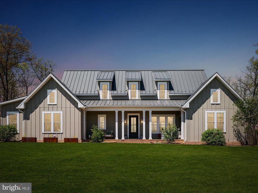 SQUARE FOOTAGE ON TAX RECORD IS NOT CORRECT.  APPROX SQ FT IS  2757.
This home definitely has the WOW factor.  Nestled on 5 acres on the golf course.  This custom built home is truly one of a kind.  Hardie plank siding; metal roof; brick trim and walkway,  Anderson windows, screened porch with Azek decking, Bevolo gas lanterns on front porch, Lennox HVAC, Amerigas propane tank, paved driveway, conditioned crawl space black metal fence in back yard.  Pea gravel garden beds with metal bins, two garden areas with a total of 10 metal bins and peal gravel.  River birch tree, sugar maple trees, lilac, peonies, limelight hydrangeas, serviceberry tree, fig tree. 
First floor has extra deep window trim, 8' doors, 10' ceilings, white oak solid hardwood floors in most areas.  Laundry area has slate floors, dog bath (fits large dogs), Electrolux washer/dryer, quartz countertops.  Kitchen has Wellborn cabinets, soapstone countertops, unlacquered brass hardware from Europe, full wall of subway tile, GE Cafe appliances, gas stove, exhaust fan hood vented to outside.  Primary bath has slate floors, marble tile shower, custom hand built vanities made of eucalyptus wood, quartz countertops, pocket doors. First floor bath has built in shelves, custom handmade vanity with quartz countertops.  First floor bedroom has beadboard trim. Living Room has gas fireplace, with custom built ins. Pantry has custom built ins with barnwood counter. Second floor has 9' ceilings with carpet in bedrooms. Back bedroom has extra storage/playroom area finished. Front bedroom has board and batten trim.  Upstairs bath has board and batten trim, white oak handmade vanity with quartz counters.  Don't wait to tour this gorgeous home!!