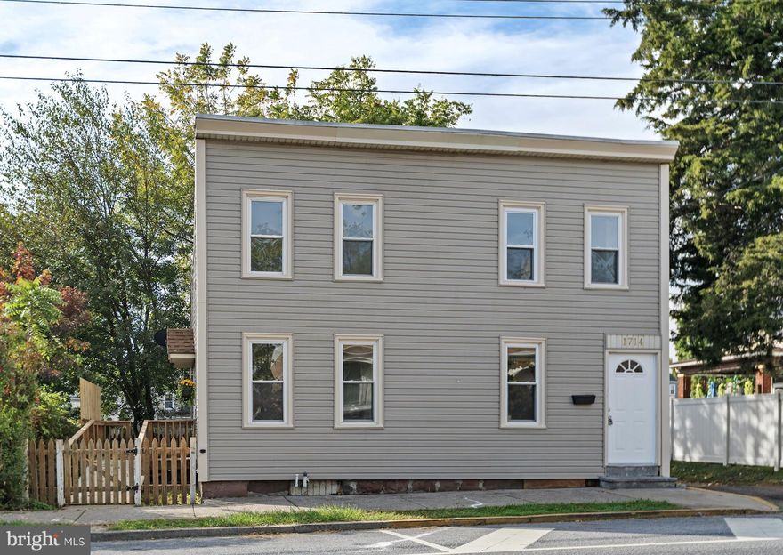 Welcome home to 1714 Chestnut St in Lebanon, PA! This beautifully renovated 4-bedroom, 1-bath detached home is completely move-in ready and offers the perfect blend of modern updates and classic charm. Enjoy a bright and open floor plan with brand-new finishes throughout, including fresh paint, updated flooring, and a stylish kitchen with contemporary fixtures. The spacious bedrooms and refreshed bathroom make this home ideal for comfortable living, while the detached design provides extra privacy and outdoor space to relax or entertain. A true turnkey opportunity—schedule your showing today and make this fully renovated gem yours!