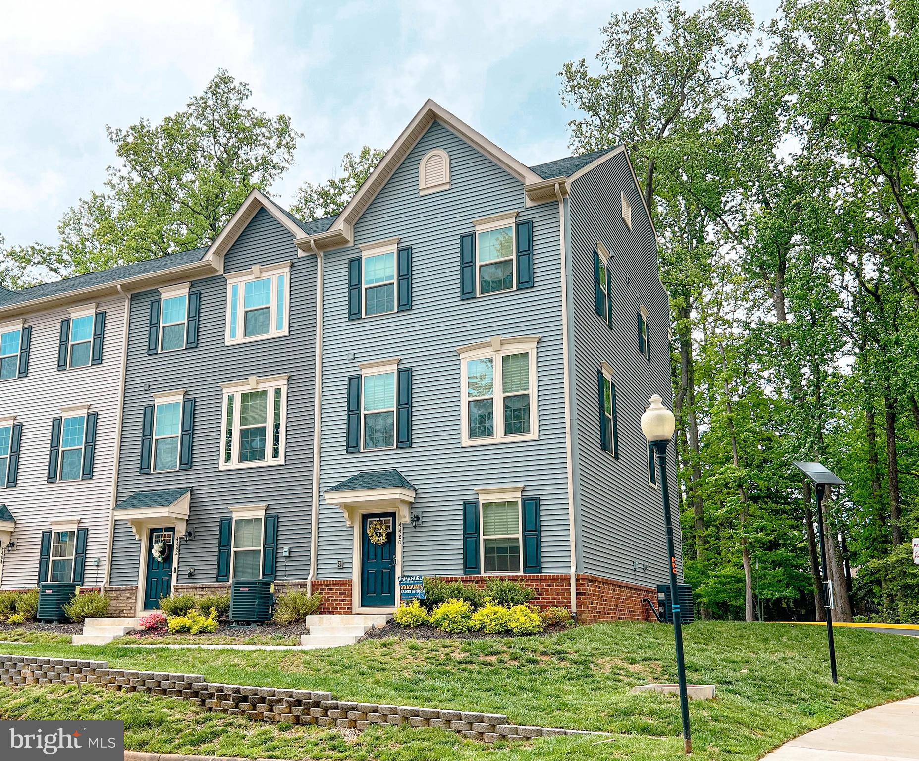 Welcome to your new rental, located in the beautiful Heritage community of Annandale, Virginia. This end-unit townhome was built in 2021 and features 4 bedrooms, 3 full bathrooms and 2 half bathrooms and over 1,782 square feet.
The home has an open concept design, gourmet kitchen and high quality finishes throughout. Gorgeous hardwood flooring flows seamlessly throughout this level. The kitchen boasts stainless steel appliances, granite countertops, gorgeous center island and a spacious dining area.
The upper level features 3 bedrooms, 2 full bathrooms and laundry closet with washer and dryer. The primary suite provides you with the peaceful retreat you deserve with a large walk-in closet and an ensuite bathroom. The ensuite bathroom comes complete with dual vanities and a large shower with glass surround. The additional 2 bedrooms on this level are spacious as well and are served by the 2nd full bathroom.
The top level is the hidden gem within the home. This level features the 4th bedroom and 3rd full bathroom. The 4th bedroom is spacious with a large closet and ensuite bathroom, creating an excellent option for a guest/in-law suite. This room also has its own private balcony, providing the ideal space for unwinding after a long day.
The entry level has an office with excellent storage space, half bathroom and access to the garage. The garage features shelving for storage and a 220 outlet for electric vehicle charging.