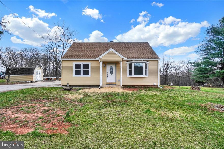Charming Fully Remodeled Cape Cod on a Serene Half-Acre Lot
Experience the perfect blend of modern updates and peaceful country living in this beautifully renovated 4-bedroom, 1-bath Cape Cod home. Situated on a level half-acre lot, this property offers a tranquil setting where you can enjoy watching deer roam across the road from the comfort of your living room bay window.
Step inside to discover a bright and airy interior with everything brand new! The main level features the convenience of one-floor living, offering two bedrooms and a fully remodeled bathroom. The heart of the home is the crisp, clean kitchen, featuring brand-new white cabinetry, gleaming countertops, stainless steel appliances, and an eat in dining area. Upstairs, you’ll find two additional bedrooms, providing ample space for family, guests, or a home office. The basement is clean, dry, and has been professionally waterproofed, offering plenty of potential for storage. Outside, a large shed provides plenty of room for storing yard equipment and outdoor essentials. With a new roof, new plumbing, new windows, new electrical, and countless other updates, this home is truly move-in ready!