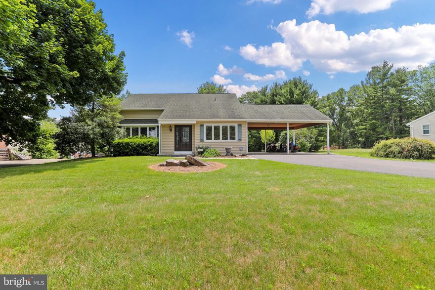 Big Price Reduction!! LOCATION! LOCATION!  LOVELY 3-4 BR CONTEMPORARY STYLE HOME WITH  .63 AC LOT SITTING IN A BEAUTIFUL PARK LIKE SETTING!  FEATURING:  FOYER WITH CERAMIC TILE FLOORING LEADING TO A  2 STORY/VAULTED LIVING ROOM WITH LAMINATE WOOD FLOORING & LARGE WINDOWS FOR NATURAL LIGHT. NATURAL STAINED WOOD TRIM/DOORS THROUGHOUT. GOURMET CUSTOM OAK KITCHEN WITH BREAKFAST ROOM. LAMINATE WOOD FLOORING, CORIAN COUNTERTOPS,CENTER ISLAND, NEWER APPLIANCES, WALL OVEN, 2ND SINK AND TONS OF CUPBOARDS FOR STORAGE. LARGE FAMILY ROOM WITH SLIDING GLASS DOORS LEADING OUT TO BRICK PATIO PERFECT FOR ENTERTAINING. 1/2 BATH & LAUNDRY AREA AND POSS 4TH BR/OFFICE ON MAIN ALSO. HEADING UPSTAIRS TO THE RIGHT IS THE MASTER BEDROOM WITH WALK IN CLOSET AND ATTACHED ROOM WITH  PLUMBING ALREADY INSTALLED FOR MASTER BATH. 2 MORE BEDROOMS AND FULL BATH UP WITH BALCONY OVERLOOKING LR/FOYER AREA.  FULL BASEMENT FOR FUTURE EXPANSION OR STORAGE AND A 2 VEHICLE CARPORT FOR ADDITIONAL PARKING  MAKES THIS  A MUST SEE PROPERTY!