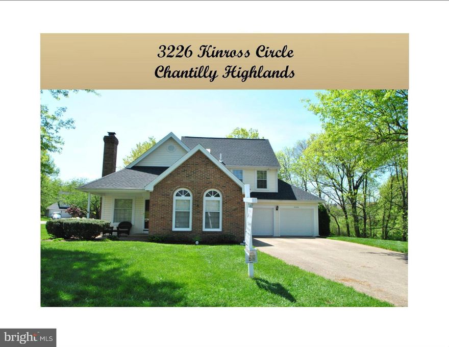 Absolutely beautiful 3BR & 2 full BA brick front home has main level BR w/ full BA.  Unique loft style, 2 finished levels, front porch & back deck overlooks common area w/ woods & stream.  Updates incl kitchen w/ granite, updated baths w/ granite & ceramic tile, roof, vinyl siding, gutters, a/c, heat pump, garage doors & openers, hardwoods & more.  Great location at exceptional price!