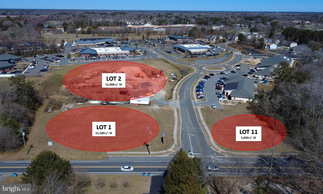Lot 2 is a Build to Suit 52,000+/- SF medical professional building. Options range from a 5,040+/- SF building, a 11,500+/- SF building, and a 52,000+/- SF building with a minimum of 2,500 SF. Over 68,000+ SF of build-to-suit professional/medical office space in 3 lots/buildings available for sale and/or lease within Woodbrooke in Salisbury, MD. The Woodbrooke campus offers great visibility with easy access to Routes 50 & 13 and the Bypass. Join Tidal Health, Peninsula Orthopedic Associates, Chesapeake Healthcare, Peninsula Imaging & more! Starting at $350 PSF and also available for lease starting at $25 PSF.