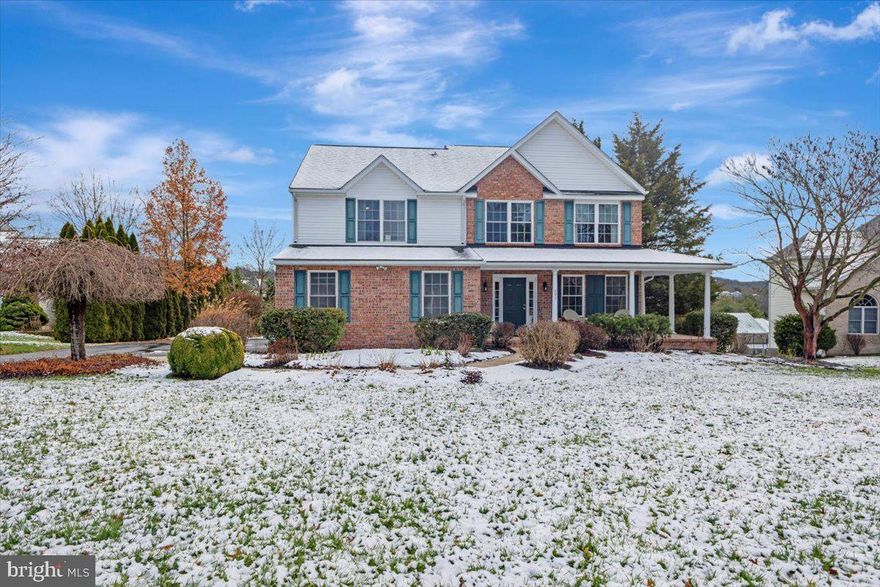 Welcome to this spacious colonial on a half-acre lot near the end of a cul-de-sac in the beautiful subdivision of "Fenby Farm" of Westminster.  This five bedroom, 3.5 bath home has approximately 3,300 sq. ft of living area with a finished walk out basement and a two-car side load garage. Relax with a cup of coffee on your covered wrap around front porch, pick some crabs on your screened in the rear porch, or entertain and barbeque on your spacious rear deck. There is even a covered patio below outside of the walkout basement. Step inside and you will’ find many nice interior amenities such as hardwood floors, a gas fireplace in the family room, accent moldings in many rooms, an eat in kitchen with a center island and a separate formal dining room. There are four spacious bedrooms on the upper level including a primary suite with a vaulted ceiling, walk in closet and private bathroom.  The lower level features an entertainment/living room, a large fifth bedroom with a full-size window and closet, as well as a full bathroom. All appliances and window treatments convey.  A one year home warranty for the new owner is included.  Some additional features are new smoke alarms, radon remediation system, dual zoned natural gas and electric, exterior recently power washed. The proximity is great with neighborhood walking trails, minutes to downtown Westminster shops restaurants, local hospital, Ag center. Convenient commute to Howard County, Frederick, I-795 Baltimore and PA.
