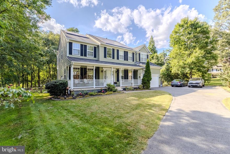 This tucked away and lovely home offers much.  To start, as you turn from the community road onto your private drive you will meander towards the most welcoming and charming front porch that beckons you to sit and rest while enjoying the seclusion and peaceful views of this home.   So wonderful for you to be able to take in, both, the sunrise and sunset here!

MAIN LEVEL and ENTRY....... offers a formal foyer to properly welcome your guests . This foyer immediately leads to the well-appointed home that features a glass door office, formal living room, formal dining room, sprawling family room with ceiling to floor windows that will allow you to enjoy all 4 seasons, special architectural feature of coffered ceilings, kitchen with ample cabinetry, and buffet worthy island.  Also on this main level is the powder room, pantry, and laundry room.   Living spaces are well designed and offer the perfect blend of openness with division just at the needed point to offer coziness that denotes "home".  This offers the maximum flow and comfort for daily living. The multi level deck brings hours of relaxation and entertainment.  This home is meant to be fully enjoyed ALL around, ALL year!

THE UPPER LEVEL....... is the perfect haven for families daily rest and slumber.  This level showcases one of the crowning jewels in this home. The luxurious Owner's suite includes and boasts a sitting room, bathroom with separate shower /soaking tub, and 2 closets.  With all in thought, there are 3 additional generous bedrooms on this level and an additional full bath.

THE LOWER LEVEL includes an entertainment room, bedroom, full bath, utility room and much needed storage room (approx. 18ft x 20 ft) .  Here too, is access to exterior entry/exit stairwell that leads to the fenced backyard.

SMART HOME: Solar Panels,  
CONVENIENT MAJOR COMMUTER ROUTES: 193, 564, 197, 450, 50, 495
HOA-HOME OWNER'S ASSOCIATION:  N O N E

Builder Floor Plan  - 8114 Chestnut Ave, Bowie, MD has slight changes

Schedule/request in showing time with atleast 1 hour lead time > only show at scheduled time after receiving confirmation.