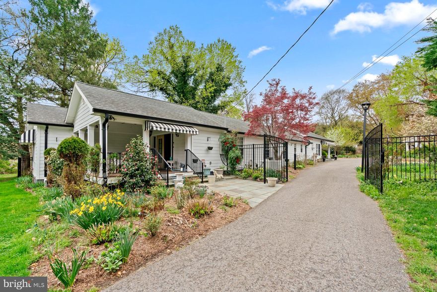 Welcome to this beautifully maintained, timeless charm with modern upgrades, 5-bedrooms, 3-bathrooms luxurious home, ideally located in Glenn Dale, Maryland, offering quick access to Washington D.C. Baltimore and Annapolis, MD.  Nestled on a 1-acre beautifully manicured lot in a quiet neighborhood.  This impressive home is surrounded by mature trees and a beautiful garden. This community has NO HOA and SOLD AS IS.  Home combines spacious living with modern amenities in a peaceful suburban setting. Home has an inviting kitchen - features sleek, high-end stainless-steel appliances, including French-door refrigerator, custom cabinetry, recess lighting, large island with pendent lighting for entertaining, wet bar, laundry and desk area.  The layout flows effortlessly into the dining room, with custom made cabinetry and a beautiful wood chimney, making it an ideal space for hosting dinner parties or family gatherings. A charming living room with heated floors offers a versatile space for relaxation.  Home features two large covered modern porches with ample space to entertain guests.  This home has an enormous sized master bedroom, with an ensuite luxurious bathroom (shower, tub and two vanities), providing a private retreat with a spectacular view of a patio and pond. Three additional charming large guest bedrooms sharing an elegant marble, full-size bathroom. This home includes a private one-bedroom cottage with a full kitchen and large bathroom. Bonus storage areas - three separate conditioned storage sheds with a one car enclosed garage on lot.  More space to entertain outdoors - equally impressive, featuring a heated swimming pool, a hardscaped covered patio, offering a perfect setting for outdoor dining or lounging. This home is surrounded by a beautifully landscaped yard with a large garden, an abundance of flowers and fruit trees and a playground for children. A fully fenced yard provides privacy and safety, completing this wonderful property.  Home features energy efficient, Generac generator – in case of power outages. Home offers the perfect blend of comfort, functionality, and convenience - don’t miss your opportunity to make it your own!

Please remember to remove shoes or wear reusable shoe booties that have been provided. Turn the lights off and lock all doors before leaving property.