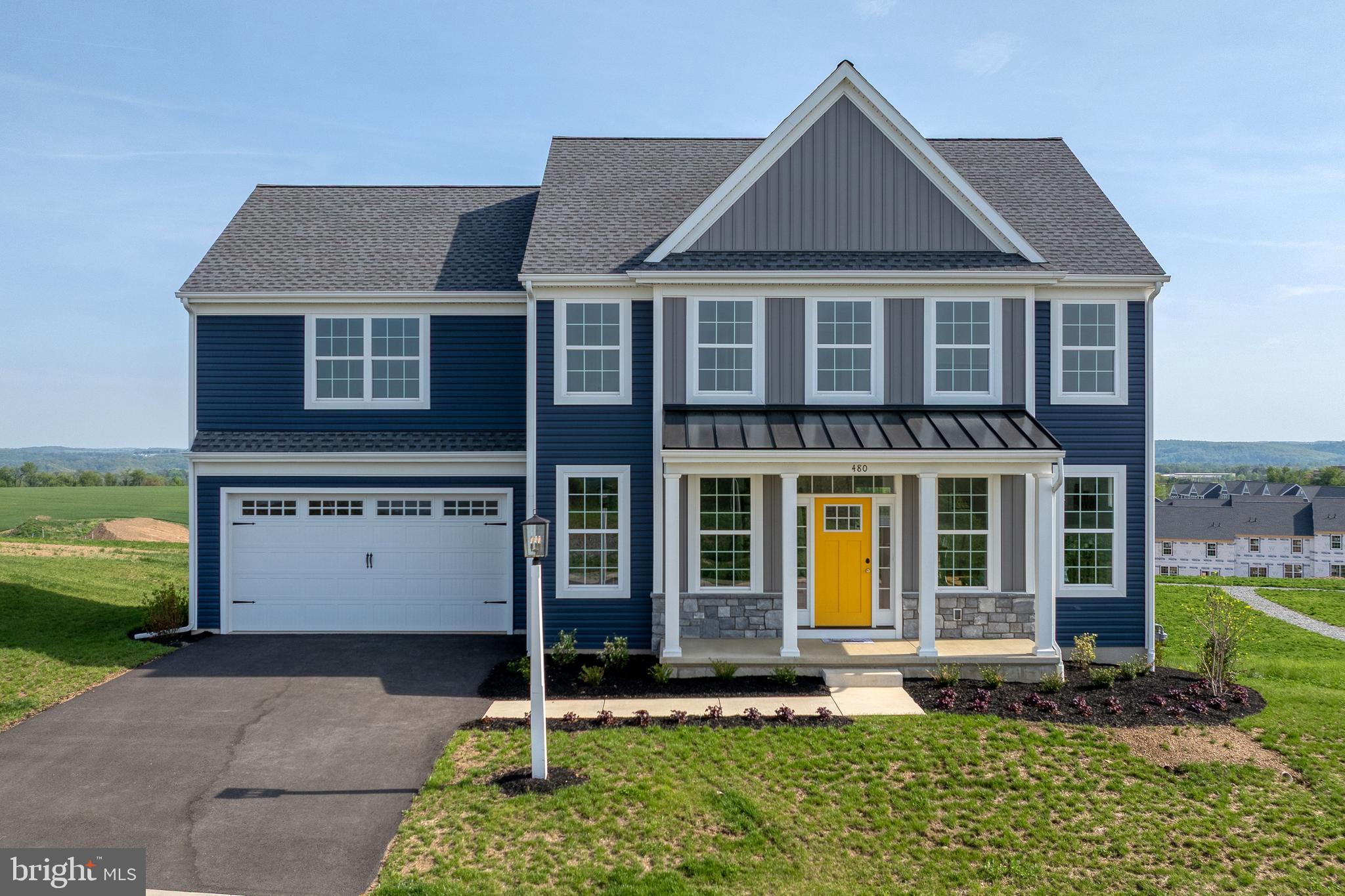 Model Home is located at 482 Winding Way
Open House Tuesday 5-7pm and Saturday 1-3pm
Can’t find the home of your dreams? Then why not choose a beautiful new home constructed home by Horst & Son Home Builders. This Asbury II model is affordably priced and thoughtfully designed. This model features 9 ft ceilings(8 ft on the 2nd floor), many large windows and an open floor plan on the main level with Luxury Vinyl Plank flooring throughout. The Living room is spacious yet inviting, and there is a first floor office. The dining area has sliding doors to your patio- a perfect spot for morning coffee. The lovely kitchen offers solid wood construction with soft close cabinets and an island, and there is a conveniently located mud room with built-ins and a convenient half bath.
Upstairs there are 4 nice-sized bedrooms, 2 full baths and convenient laundry. The primary bedroom suite is perfectly located to optimize privacy and has a walk in closet and a primary bathroom with double bowl vanity and stall shower.
Outside you'll enjoy the covered front porch, with attractive standing seam roof, and a 12 x 12 patio. River Ridge Hills is a new neighborhood with scenic views of the rolling river hills in Eastern York County. There are a variety of lots available. Some premium lots are available that can accommodate daylights basements, others are adjacent to the neighborhood common area and there are a variety which are connected by the walking paths throughout the neighborhood.
You'll appreciate the convenience of this great location with close proximity to the Eastern York Senior and Middle Schools, Sam Lewis Park, High Point Park, Cool Creek Golf Course, and Long Level Recreation Area with miles of boating. With just minutes to Rt 30, you are a quick commute to Lancaster or York.
Photos shown are of an Asbury II but may include some upgrades and other features which are not standard. Inquire today or stop by the model home (482 Winding Way) during open house hours for information on the variety of models available.