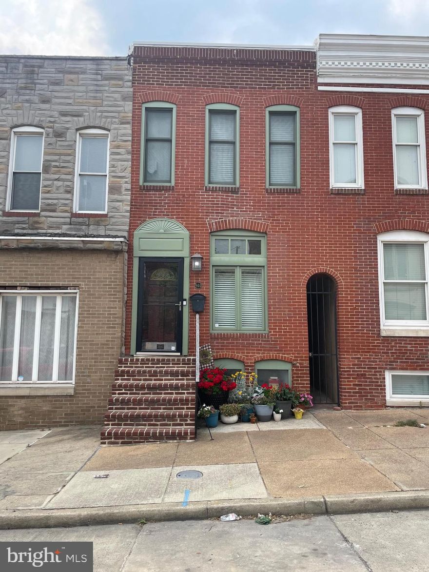 Beautiful home with amazing views  from your rooftop deck of the water and Canton, best part is you do not have to walk through a bedroom to get to the roof.  You will only be 2.5 blocks away from Canton Square, 4 blocks away from the water, and close to 95.  New central heating and cooling installed in 2022, all newer appliances, 2019 Washer and dryer, updated bathrooms in 2022, and so many other updated features.  Beautifully done hardwood floors throughout the home.  Tall ceiling in the basement and so much more to offer.  This house will not last long!!!