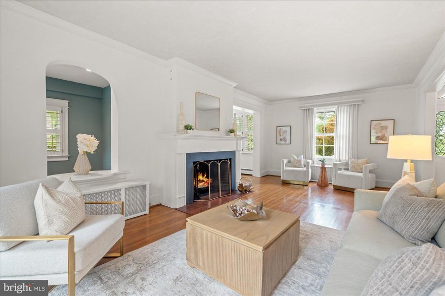 Enjoy the new photos and come tour our fresh look! 

Built in 1926 and thoughtfully reimagined for modern living, this beautifully updated Colonial sits on Belle Haven’s coveted flag circle, blending timeless architecture with the style, functionality, and comfort today’s buyers want most.

Set on a landscaped corner lot with impressive brick and stone hardscaping, the home offers exceptional indoor-outdoor living with a private backyard and inviting patio designed for entertaining, relaxing, and everyday family life.

Inside, sun-filled spaces, hardwood floors and detailed millwork, create a warm yet elevated feel throughout all three levels. With six bedrooms and four-and-one-half baths, the flexible floor plan easily adapts to changing needs — from guest suites and playrooms to dedicated work-from-home offices, fitness space, or creative studios.

The heart of the home is the gourmet kitchen with family room adjacent. The floor plan seamlessly connects to gathering spaces perfect for hosting holidays, casual dinners, or weekend brunches with friends. An oversized living room with French doors opens beautifully to the patio, while the wood-burning fireplace adds cozy character and ambiance. The expansive finished lower level offers ideal flex space for movie nights, gaming, workouts, or entertaining.

While preserving its classic charm, the home has been extensively modernized with upgraded HVAC, roof, neutral decor and thoughtful improvements throughout — delivering the comfort and convenience expected in today’s luxury living.

Walk-in closets, abundant storage, and spacious rooms make everyday life easy and organized.

Located in one of Alexandria’s most sought-after neighborhoods, Belle Haven offers a rare blend of community charm and commuter convenience — just 15 minutes to National Airport, five minutes to Metro, and moments to the GW Parkway, Old Town, and the Potomac waterfront.